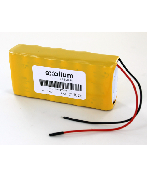 Batterie pour défibrillateur EXALIUM PREMIUM Responder 1000
