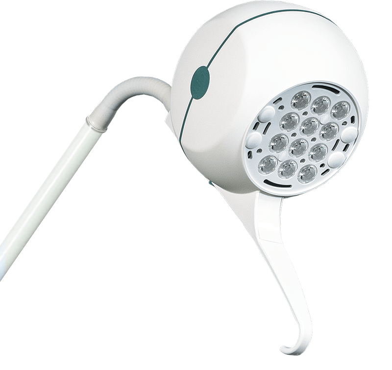 Lampe d'intervention led LID Bellon sur pied mobile