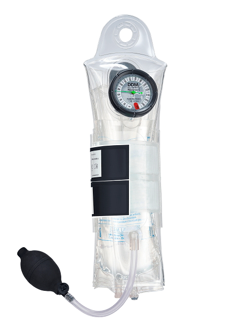 Manchette à pression DESSILLIONS DUTRILLAUX Clear Fuse  transparente, PU